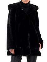 Reversible Shearling Lamb Parka Jacket