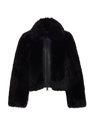 Shearling Bomber Jacket