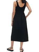 The Softest Rib Maternity Nursing Friendly Tank Dress