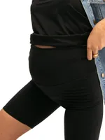 The Ultimate Maternity Over Bump Bike Shorts