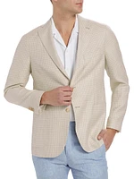 COLLECTION Houndstooth Wool-Blend Two-Button Sport Coat