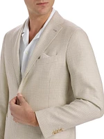 COLLECTION Houndstooth Wool-Blend Two-Button Sport Coat