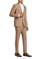 COLLECTION Pinstriped Linen Suit