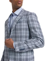 COLLECTION Glen Check Wool-Blend Sport Coat