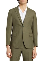 COLLECTION Linen Two-Button Sport Coat