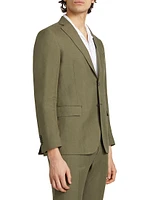 COLLECTION Linen Two-Button Sport Coat