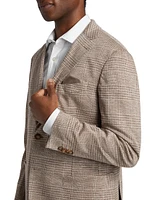 COLLECTION Plaid Wool & Silk-Blend Two-Button Sport Coat