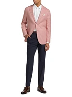COLLECTION Speckled Cotton-Blend Two-Button Sport Coat