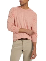 Cotton Slim-Fit Crewneck Sweater