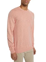 Cotton Slim-Fit Crewneck Sweater