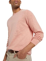 Cotton Slim-Fit Crewneck Sweater