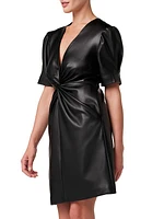 The Millie Faux Leather Dress