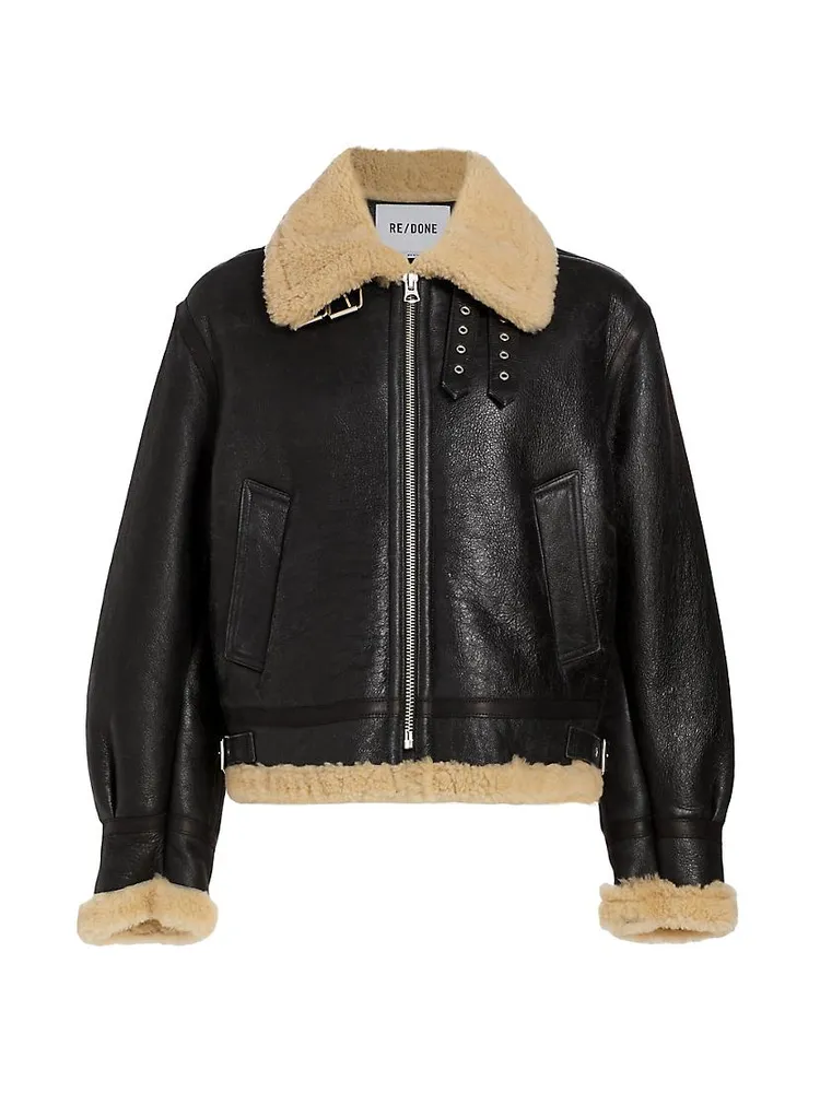 Shearling Flight Jacket