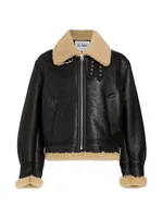 Shearling Flight Jacket