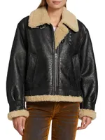 Shearling Flight Jacket