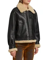 Shearling Flight Jacket