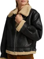 Shearling Flight Jacket