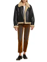 Shearling Flight Jacket