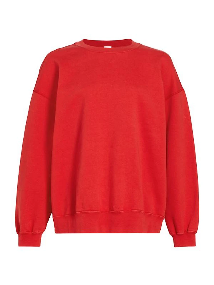 Oversized Crewneck Sweatshirt