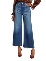 Anessa Mid-Rise Straight Crop Jeans