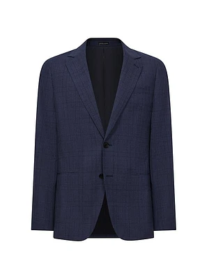 City Wool-Blend Blazer