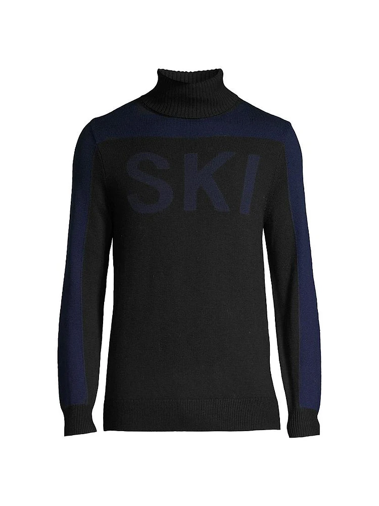 PM 3D Ski Turtleneck Sweater