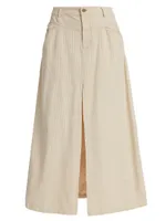 Come As You Are Corduroy Maxi Skirt