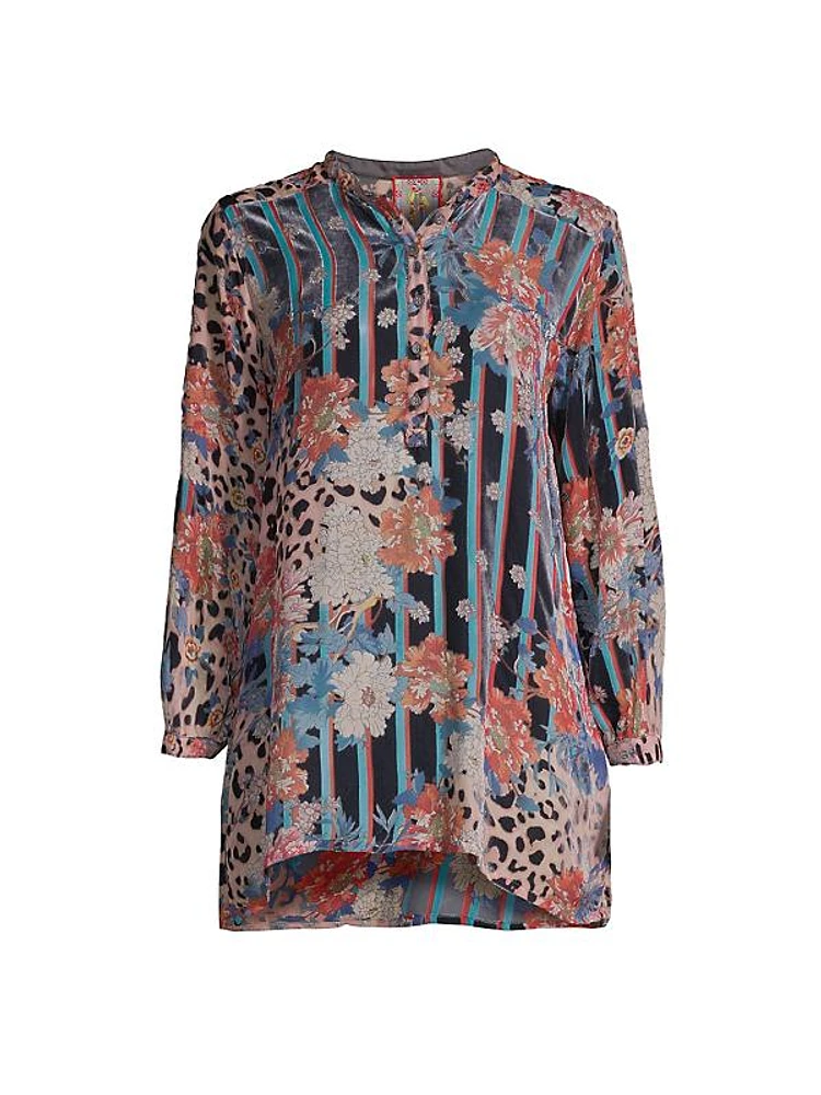 Ontari Printed Oversized Tunic