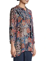 Ontari Printed Oversized Tunic