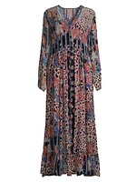 Ontar Printed Maxi Dress