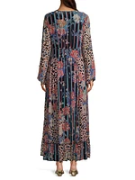 Ontar Printed Maxi Dress