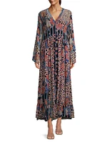 Ontar Printed Maxi Dress