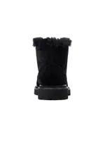 Madelina 27MM Faux Shearling-Lined Suede Boots