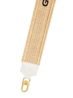 Shoulder Strap In Raffia