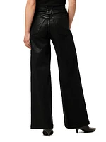 James Coated Wide-Leg Jeans