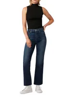 Faye High-Rise Boot-Cut Jeans