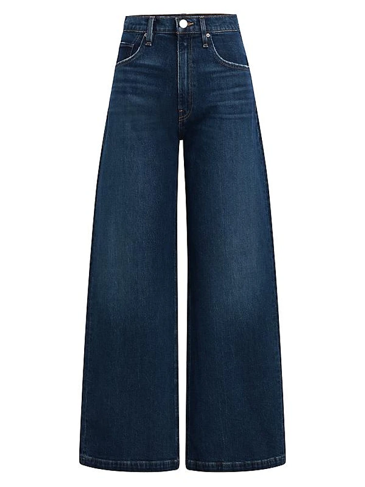 James High-Rise Wide-Leg Jeans