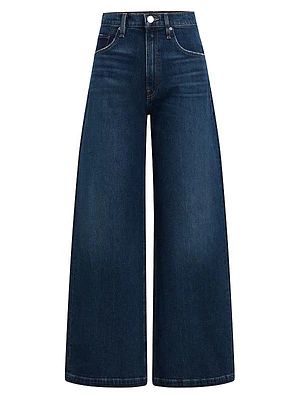 James High-Rise Wide-Leg Jeans