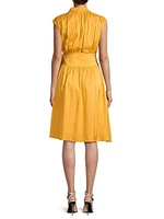 Tammy Linen Wrap Dress