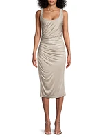 Ruched Tank Dress