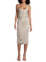 Ruched Tank Dress