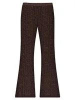 Flare Pants 4G Jacquard