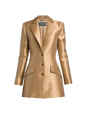 Satin Evening Blazer