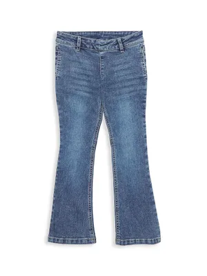 Girl's Stretch Cotton Jeans