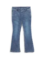 Girl's Stretch Cotton Jeans