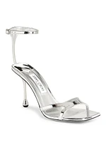 Ixia 95MM Metallic Leather Sandals