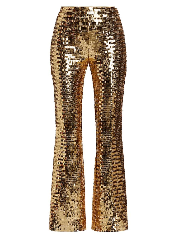 Robo Sequin Mesh Pants