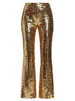 Robo Sequin Mesh Pants