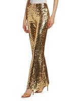 Robo Sequin Mesh Pants