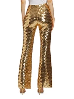 Robo Sequin Mesh Pants